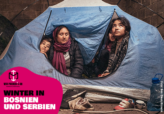 Winter in Bosnien und Serbien
