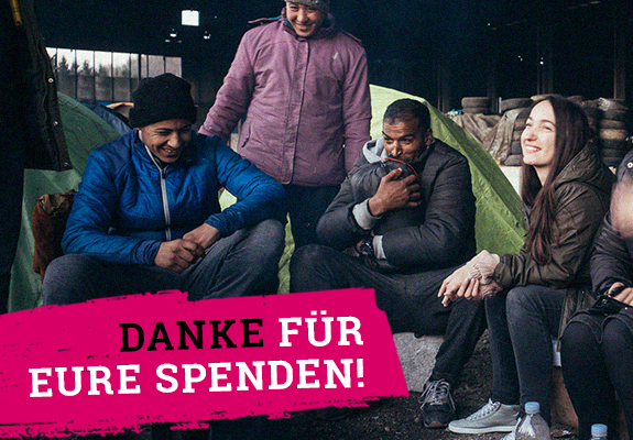 Danke an alle Spender:innen von Wir packen's an