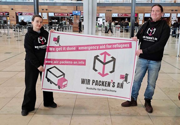 Wir packen's an unterstützt direkt in Erdbebenregion