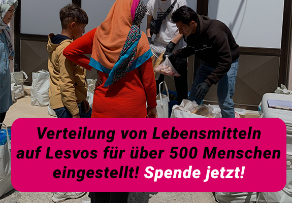 Nothilfe für Lesbos, Wir packen's an