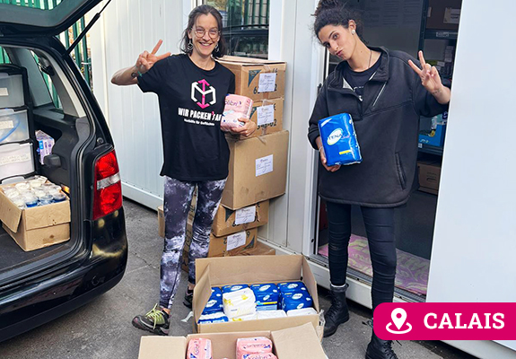 Eure Spenden erreichen Calais – Wir packen's an