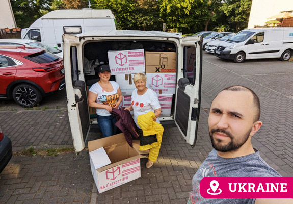 Ukraine Hilfstransport, Wir packen's an & Tim Veles
