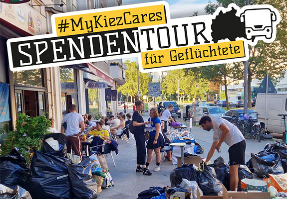 My Kiez Cares, Sammelaktion Wir packen's an 2023