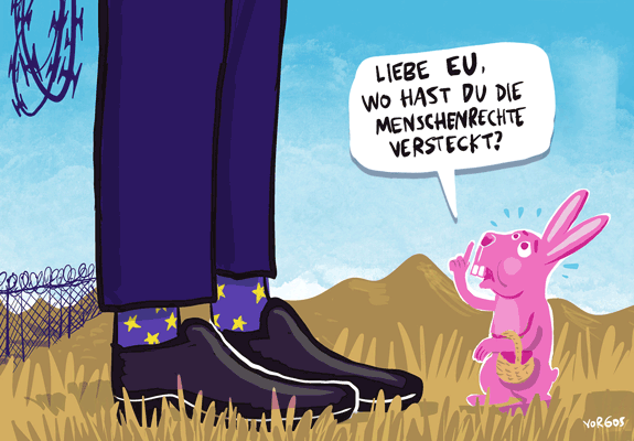 Oster-Spendenaufruf Wir packen's an