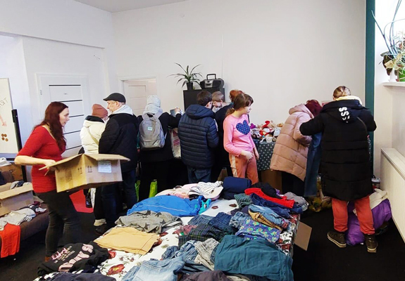 Wir packen's an – Sachspenden für Ukraine