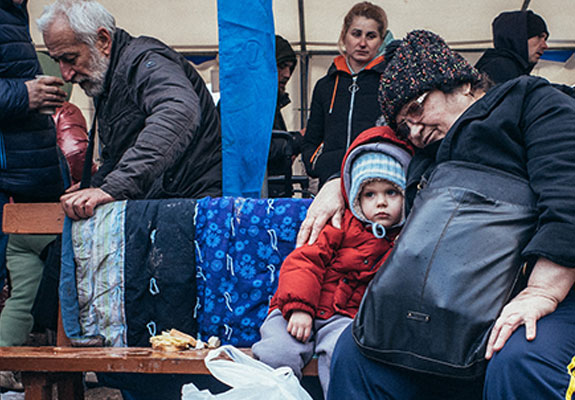 Drei Jahre Krieg in der Ukraine – Wir packen's an