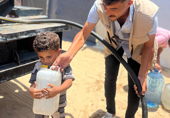 Gaza Trinkwasser – Wir packen's an